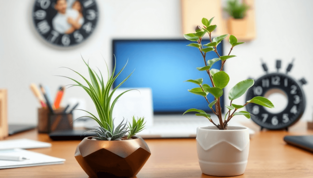 Air Plants and Chinese Money Plant