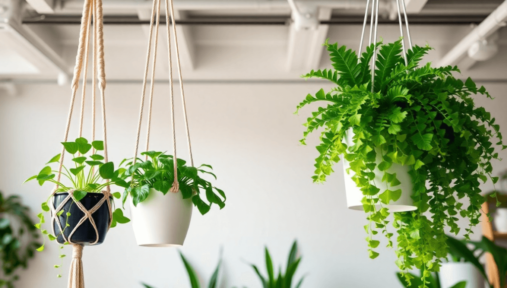Hanging Planters for Vertical Appeal