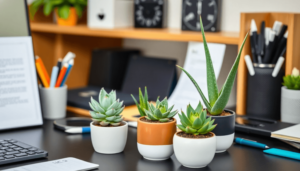 Succulents and Aloe Vera