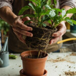Calathea Repotting: When to Do It, What Pot Size to Use, and the Soil Mix That Actually Works