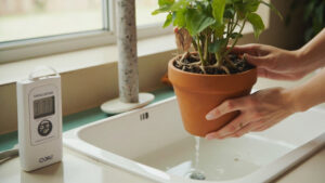 Calathea Watering Guide: How Much, How Often, and Why Tap Water Burns the Tips