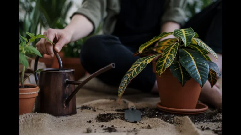 Editorial indoor plant photography for houseplant care article