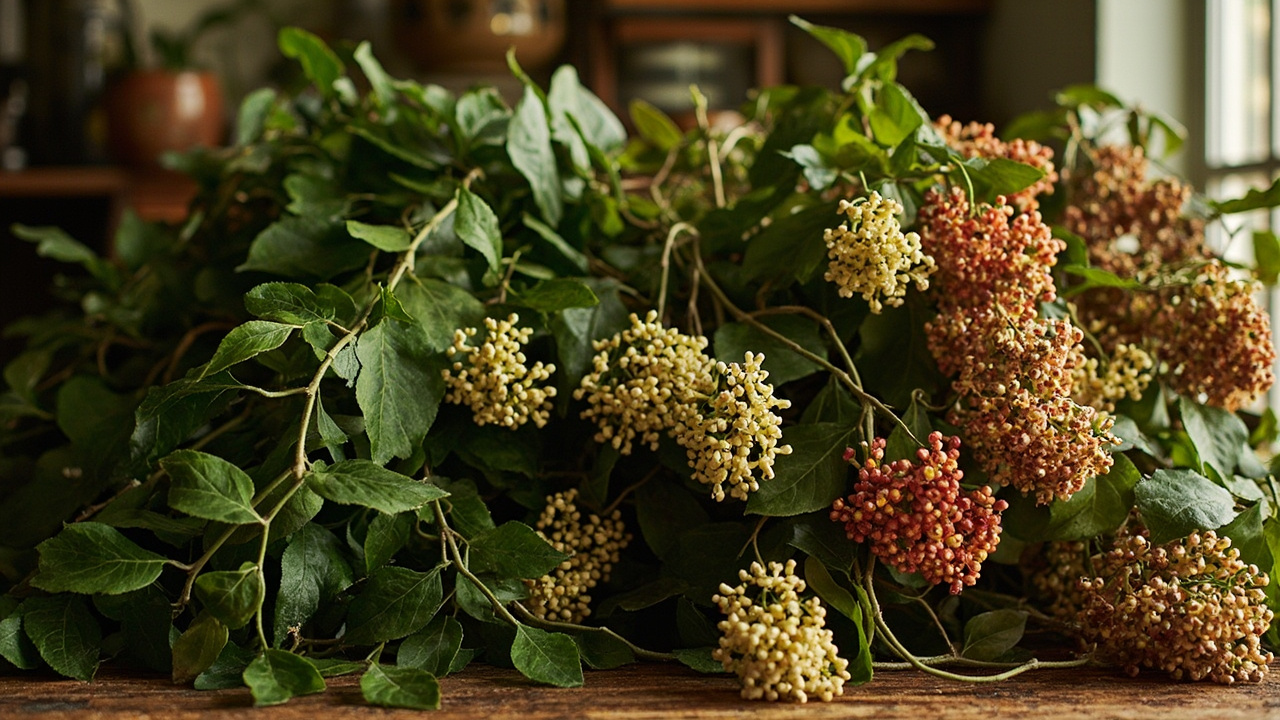 Collection of Hoya varieties