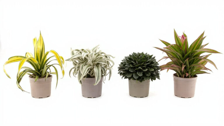 Popular Mass Cane Plant and Dracaena varieties Massangeana Warneckii Compacta Marginata comparison