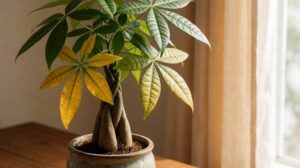 Money Tree Yellow Leaves: The Five Patterns on Pachira and What Each One Means