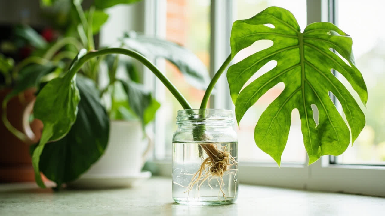 Editorial indoor plant photography for houseplant care article