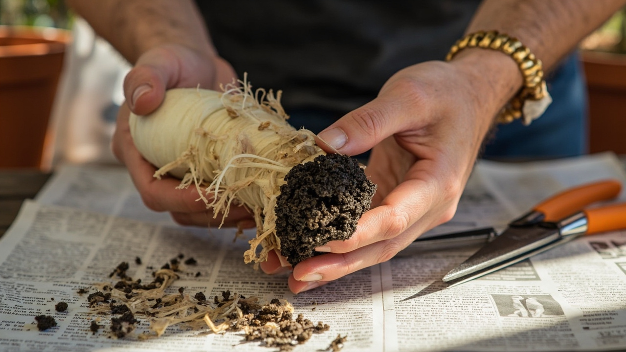 Coleus root rot rescue in progress
