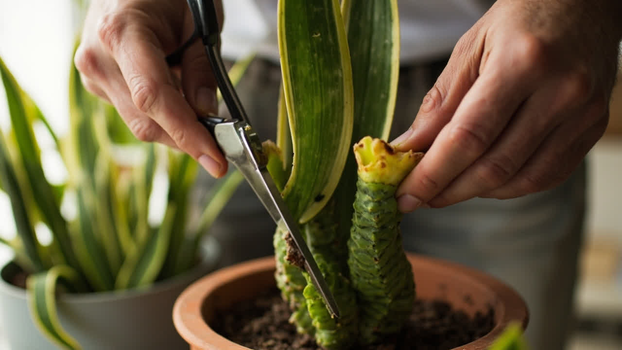 How to Prune a Snake Plant Without Damaging It