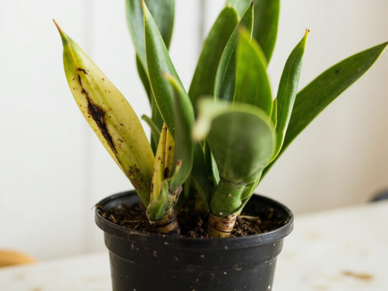 Snake plant root rot