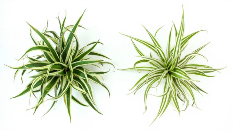 Educational editorial photo for spider plant care article