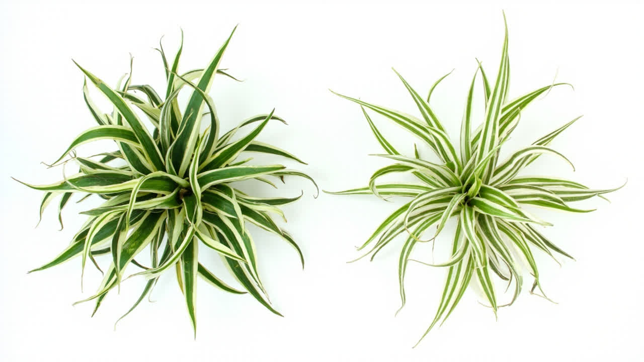 Educational editorial photo for spider plant care article