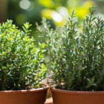 Thyme vs Rosemary: Growth Habit, Cold Hardiness, Culinary Use, Water Needs, and Container Suitability