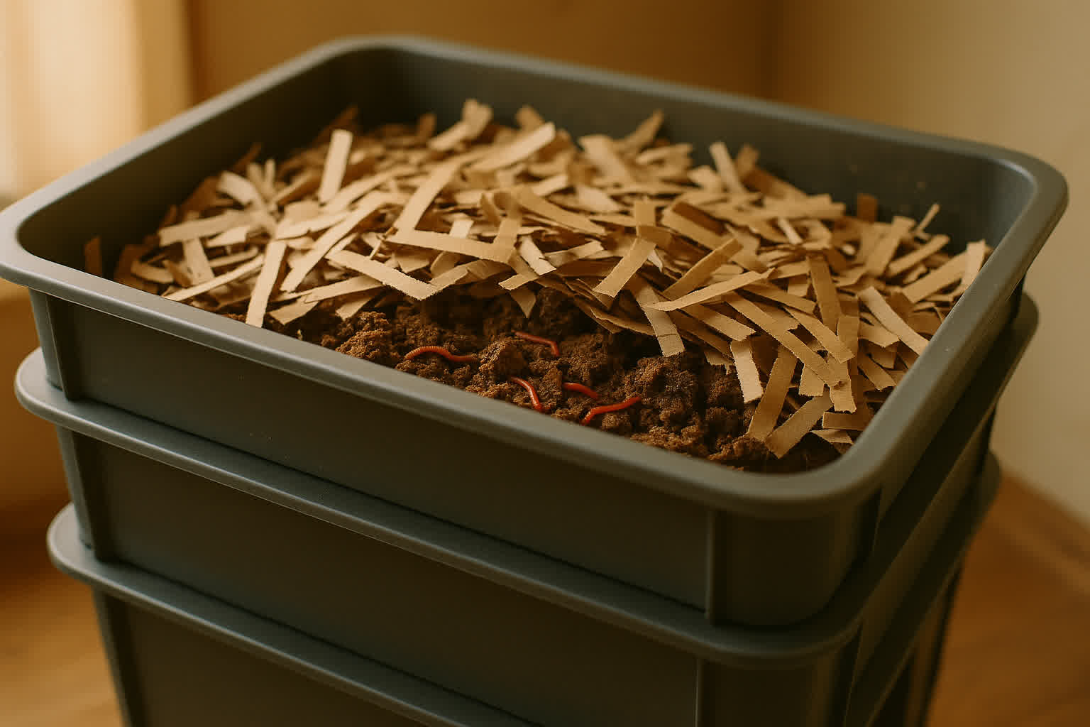 worm bin setup guide
