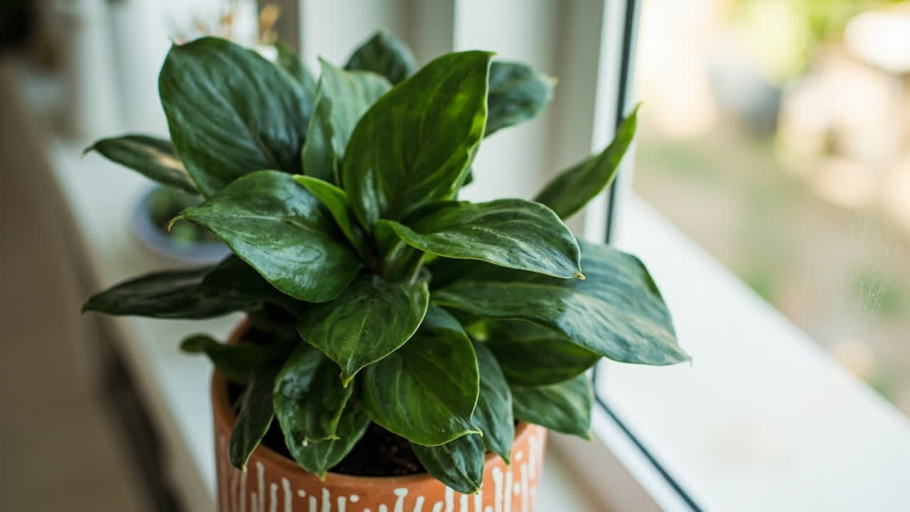 Editorial indoor plant photography for houseplant care article